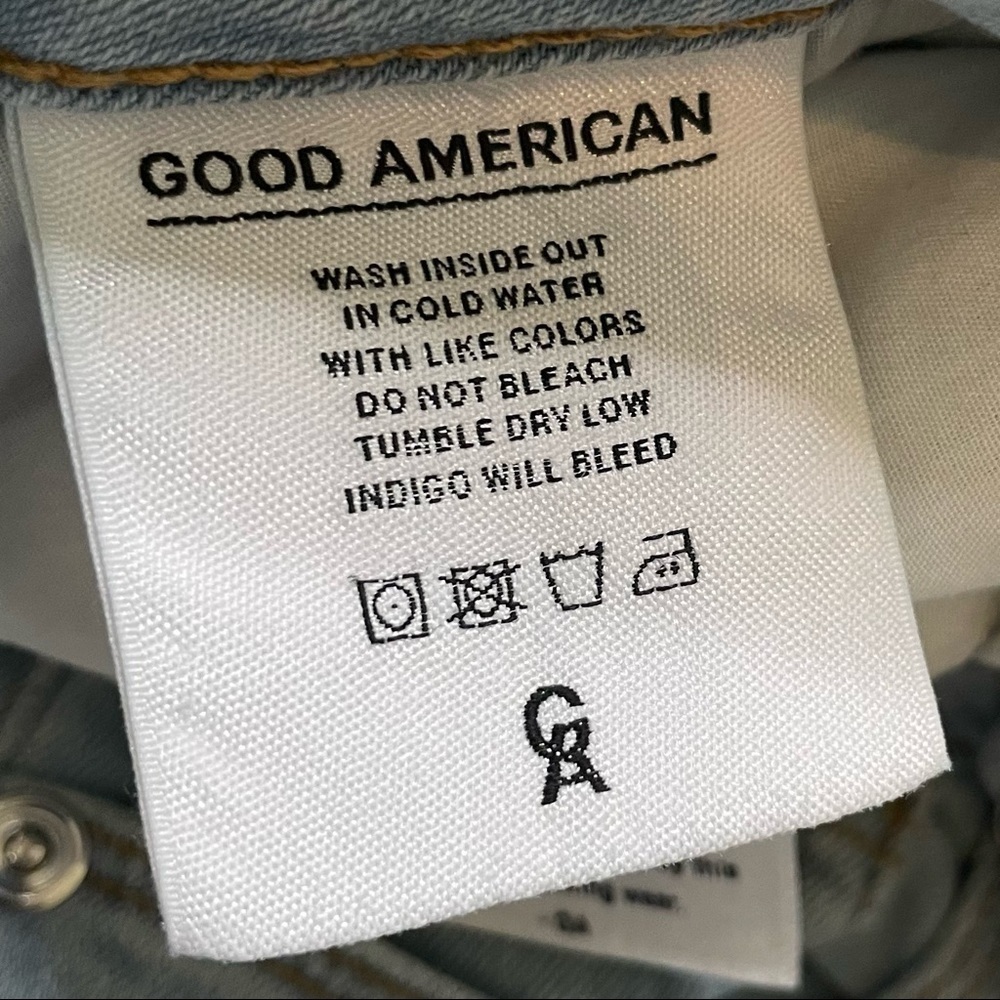Good American good legs skinny jeans sz 2 - Picture 12 of 16